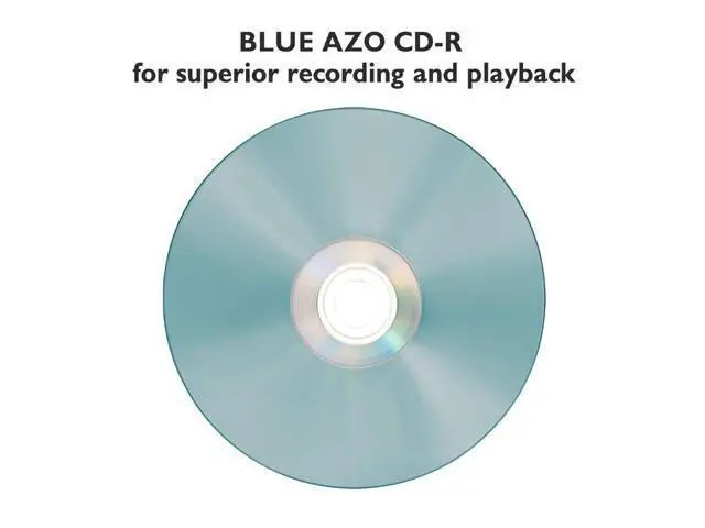 Alt view image 4 of 5 - Optical Quantum Music Digital Audio Silver Top 700MB 52x Blue AZO CD-R with Noise Free Playback for Optimal Audio Music Recording, 100 Discs