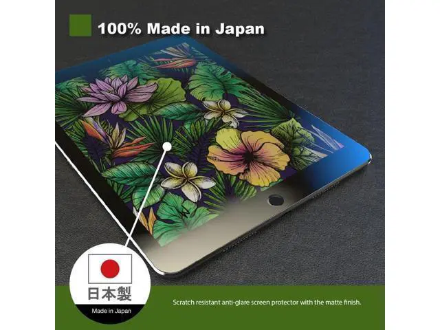 Alt view image 4 of 5 - Green Onions Supply Paper Texture Screen Protector for Apple iPad Series (10.9 inch iPad Air) (1 Pack)