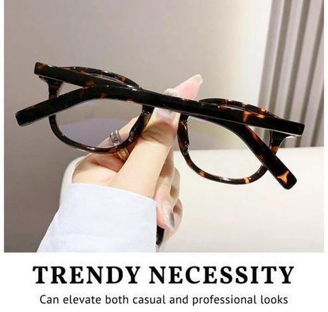 Alt view image 3 of 5 - Blue Light Blocking Reading Glasses for Women Men Stylish Retro Square Premium Readers Reduce Eye Strain Comfortable (Tortoise, 3.00, x)