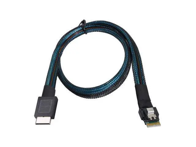 Main image of chenyang SFF-8611 to SFF-8654 Cable,OcuLink PCIe PCI-Express SFF-8611 4i to SFF-8654 Slimline SSD Data Active Cable 50cm