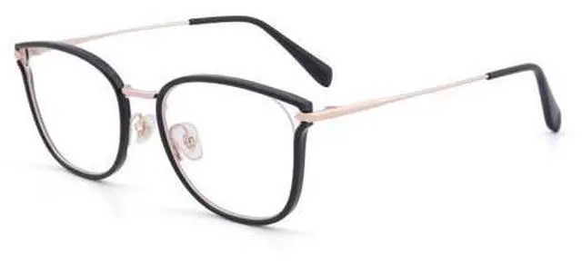 Main image of GUDVUE Blue Light Glasses, Computer/Gaming/TV/Phones Glasses for women, Anti Glare/UV400/Eye Strain, Cat Eye Black
