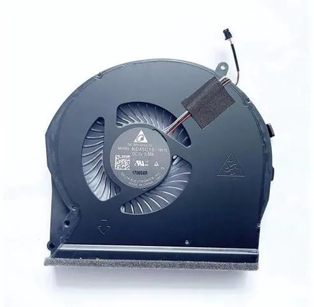 Alt view image 3 of 5 - Fleshy Leaf New CPU+GPU Cooling Fan Replacement for HP Gaming Pavilion 17-CD 17-CD0010TX 17-CD0022TX 17-CD0026 TPN-C142 Series ND85C15-18K15 ND85C14-18K14 9116FPR 0X07SBR L56873-001