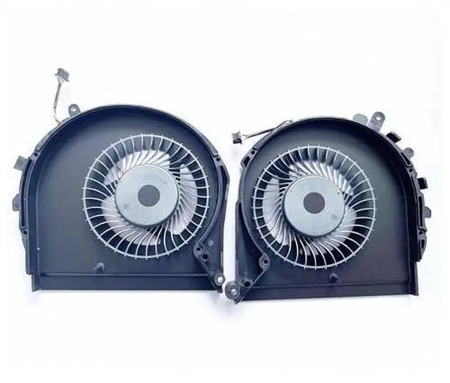 Alt view image 2 of 5 - Fleshy Leaf New CPU+GPU Cooling Fan Replacement for HP Gaming Pavilion 17-CD 17-CD0010TX 17-CD0022TX 17-CD0026 TPN-C142 Series ND85C15-18K15 ND85C14-18K14 9116FPR 0X07SBR L56873-001