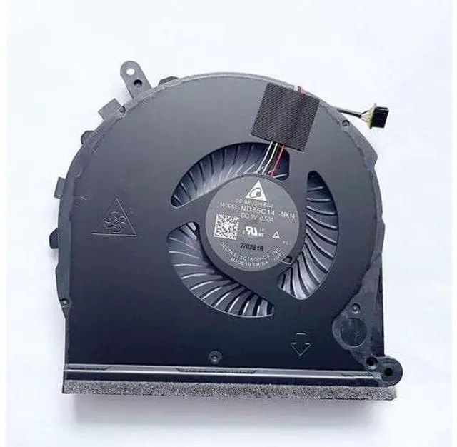 Alt view image 5 of 5 - Fleshy Leaf New CPU+GPU Cooling Fan Replacement for HP Gaming Pavilion 17-CD 17-CD0010TX 17-CD0022TX 17-CD0026 TPN-C142 Series ND85C15-18K15 ND85C14-18K14 9116FPR 0X07SBR L56873-001