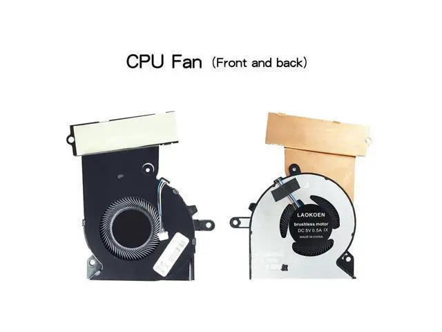 Alt view image 3 of 5 - New Replacement Cooling Fans for HP 15-ce Series for HP OMEN TPN-Q194 15-ce002TX 15-ce006TX 15-ce007TX 15-ce008TX 15-ce509TX Series Laptop PN:929455-001, 929456-001 DC 5V 0.5A (4-Pin 4-Wire)