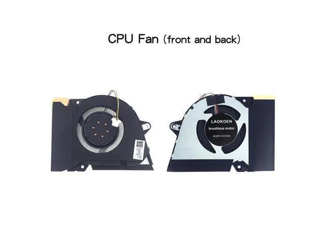 Alt view image 3 of 5 - New Replacement Cooling Fans for ASUS ROG Zephyrus G14 GA401I GA401IV GA401IH GA401IH-BR7N2BL Laptop Series P/N:13NR03F0AP0101 DFSCK22105182H FMBB 13NR03F0AP0301 DFSCK22115181H FMBC 12V 1A Fan