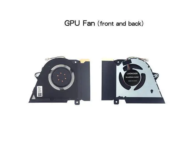 Alt view image 4 of 5 - New Replacement Cooling Fans for ASUS ROG Zephyrus G14 GA401I GA401IV GA401IH GA401IH-BR7N2BL Laptop Series P/N:13NR03F0AP0101 DFSCK22105182H FMBB 13NR03F0AP0301 DFSCK22115181H FMBC 12V 1A Fan