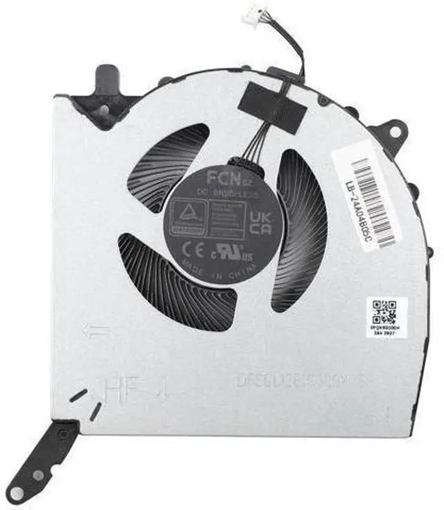 Alt view image 4 of 5 - CPU+GPU Cooling Fan for Lenovo Legion Pro 5 16IRX8 82WK PRO 5 16ARX8 82WM R9000P Y9000P 2023 Series DFSCL12E06486Y FQK8 DFSCL12E16486Y FQK9 5H40S20807 5H40S20808 DC12V 1A Fan