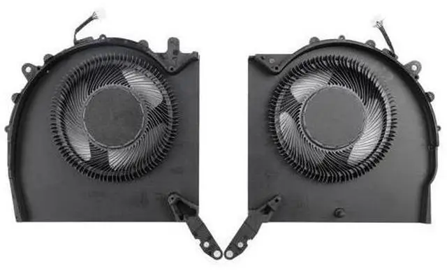 Alt view image 2 of 5 - CPU+GPU Cooling Fan for Lenovo Legion Pro 5 16IRX8 82WK PRO 5 16ARX8 82WM R9000P Y9000P 2023 Series DFSCL12E06486Y FQK8 DFSCL12E16486Y FQK9 5H40S20807 5H40S20808 DC12V 1A Fan