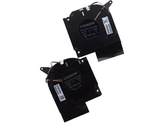 Alt view image 4 of 5 - Deal4GO 80W CPU & GPU Graphics Cooling Fan N44737-001 Replacement for HP 16-WF 16-XF 16-XF0033DX 16-WF0083DX (RTX 4XXX)