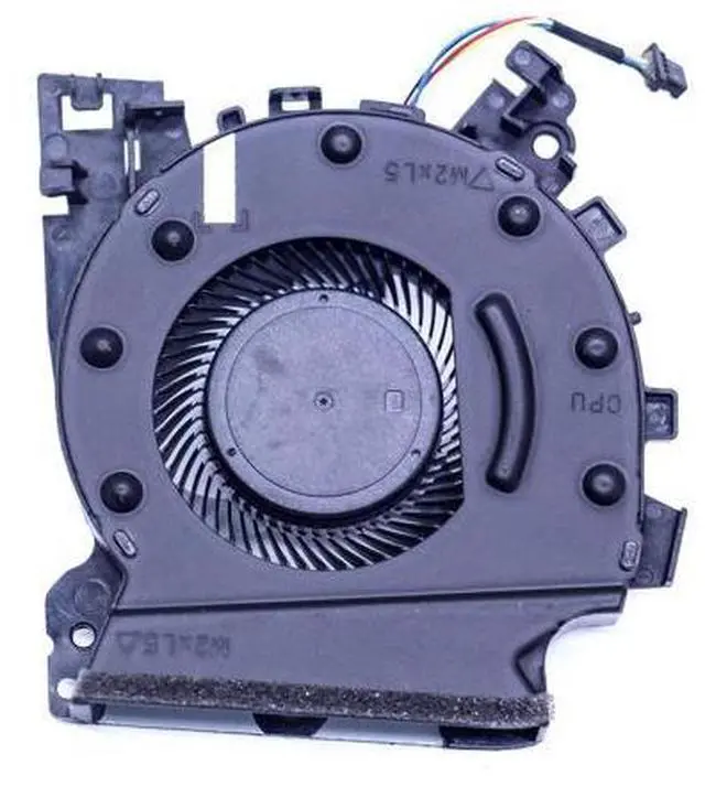 Alt view image 3 of 5 - BDWZNLA New Compatible CPU and GPU Cooling Fan for HP ZBOOK 15v G5 TPN-C134 FKKB FKKC L25223-001 L25224-001 DFS501105PR0T DFS481305MC0T DC28000L1F0 DC28000L0F0 FCC2 DC5V 0.5A Fan