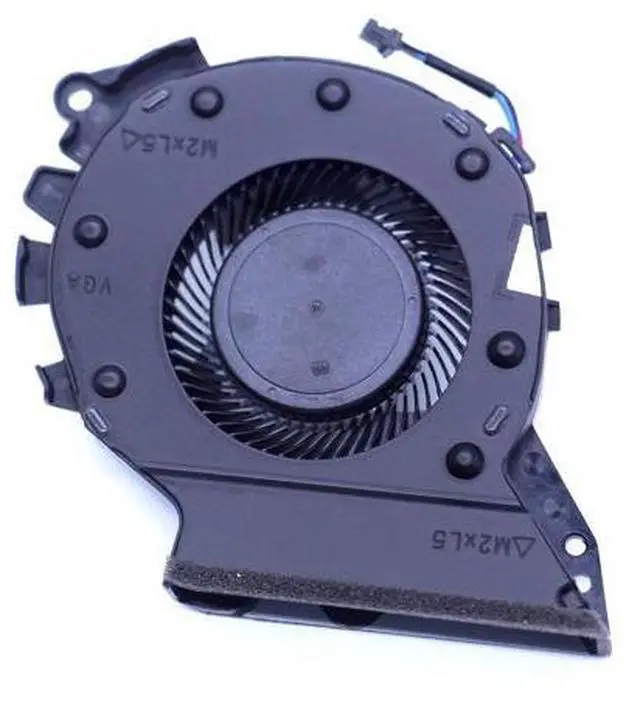 Alt view image 4 of 5 - BDWZNLA New Compatible CPU and GPU Cooling Fan for HP ZBOOK 15v G5 TPN-C134 FKKB FKKC L25223-001 L25224-001 DFS501105PR0T DFS481305MC0T DC28000L1F0 DC28000L0F0 FCC2 DC5V 0.5A Fan
