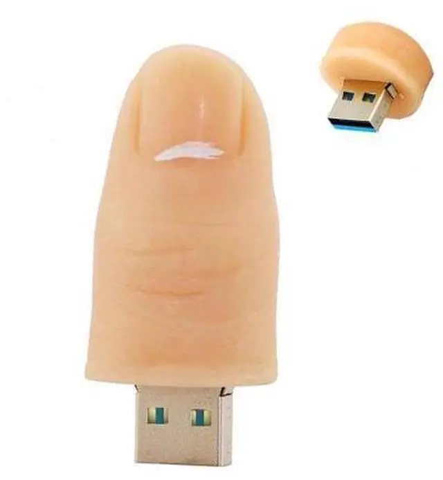 Main image of EcooDisk 128GB USB 3.0 Flash Drive Finger Shaped Memory Stick High Speed Data Storage
