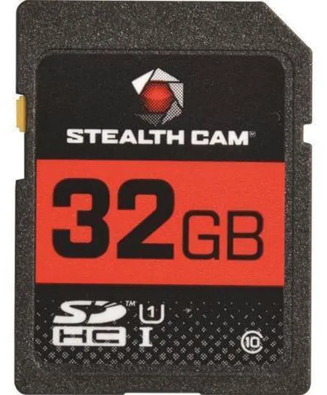 Alt view image 3 of 3 - Stealth Cam SD Card - High-Speed Data Transferring Storage Game Trail Hunting Scouting Photo Video Recording Cameras, SDHC 32GB SD Memory Card