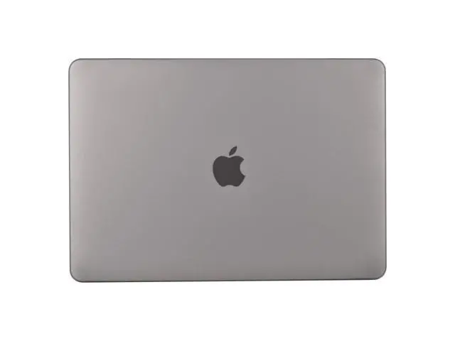 Alt view image 3 of 5 - UESWILL Case Compatible with 2019 2018 2017 2016 Release MacBook Pro 15 inch with Touch Bar Model A1990 A1707, Hard Shell Case with Black Keyboard Cover, Gray