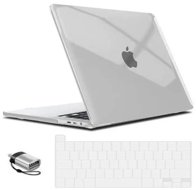 Main image of IBENZER Compatible with MacBook Pro 16 Inch Case A2141 Release 2020 2019, Hard Shell Case with Keyboard Cover & Type C Adapter for Old Version Mac Pro 16, Crystal Clear, T16CYCL+1TC