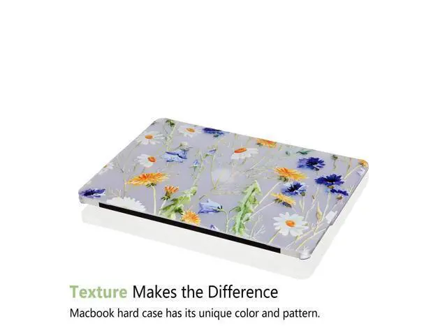 Alt view image 4 of 5 - iDonzon Case for MacBook Pro 15 inch (A1398, 2012-2015 Release), 3D Effect Matte Clear See Through Hard Cover & Keyboard Cover Compatible Mac Pro 15.4 with Retina Display (NO CD-ROM Drive) - Floral