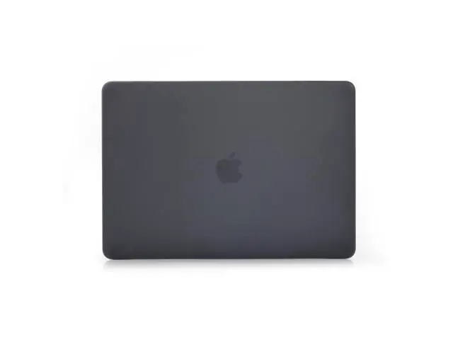 Alt view image 4 of 5 - Se7enline Compatible with MacBook Pro 15 2016/2017/2018 Case Smooth Soft-Touch Matte Frosted Plastic Hard Cover for Mac Pro 15 inch A1707/A1990 with Touch Bar & Touch ID &Keyboard Cover,Frosted Black