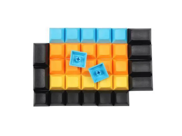 Alt view image 3 of 5 - YMDK DSA Profile PBT Blank Keycap Set for Ergo Ergodox Planck Preonic Lily 58 Keyboard