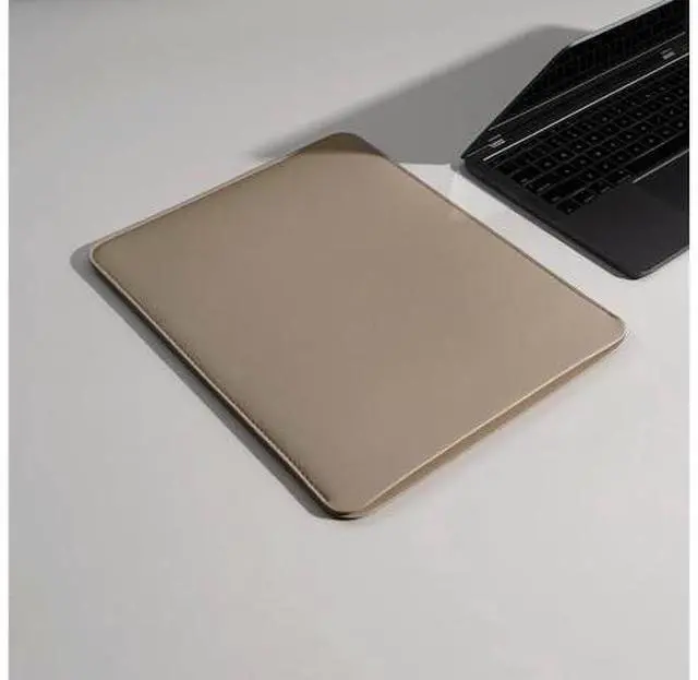 Alt view image 5 of 5 - Benfan Laptop Sleeve 15.3 Inch Compatible with 2024 New 15 MacBook Air A3114 A2941 Color Khaki
