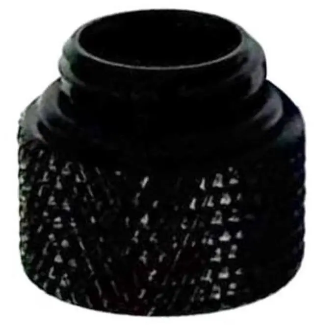 Alt view image 3 of 5 - Dracaena.io 6 Pack G1/4" 10mm Height Male to Female Extender Fittings, Brass Compression Fittings with O Rings for PC Liquid Cooling Loop, Water Cooling Tube Connectors, Black