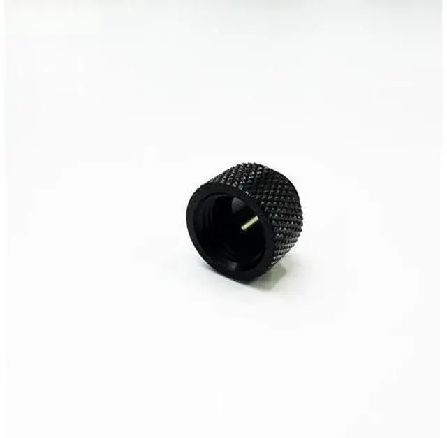 Alt view image 5 of 5 - Dracaena.io 6 Pack G1/4" 10mm Height Male to Female Extender Fittings, Brass Compression Fittings with O Rings for PC Liquid Cooling Loop, Water Cooling Tube Connectors, Black