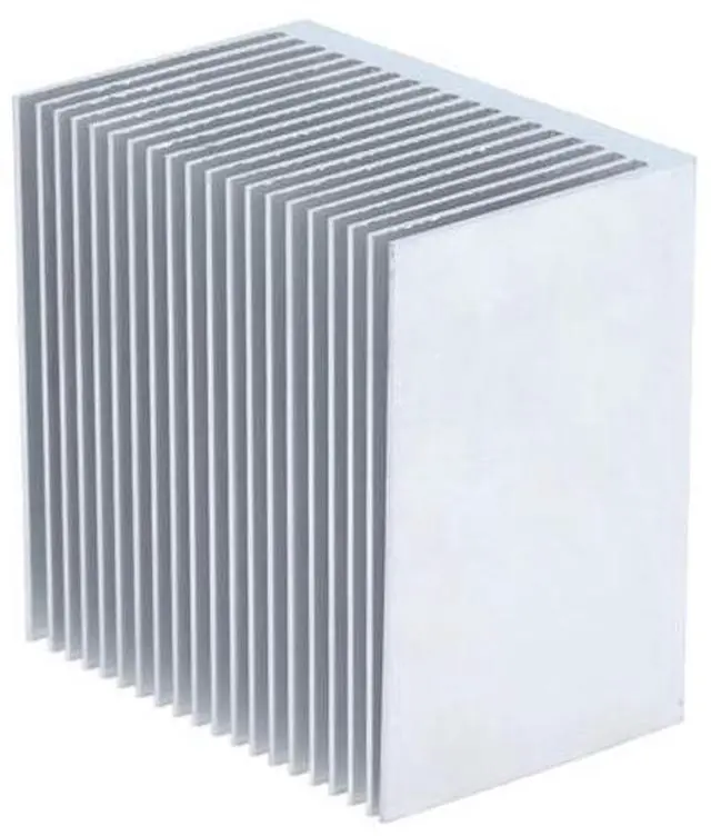 Alt view image 5 of 5 - 4Pcs Aluminum Heatsink, Radiator Heat Sink Cooling Fins or Electronics CPU Module, LED Chipset, 60 x 60 x 39mm / 2.4'' x 2 x 1.5'' (Without Adhesive)