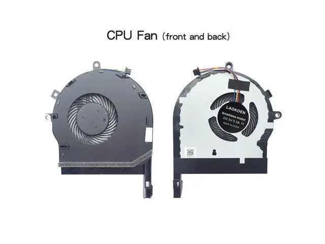Alt view image 4 of 5 - New Replacement Cooling Fans for FX504 FX80G ZX80G FX80GE FX80FE Series Laptop CPU+GPU Fan One Pair
