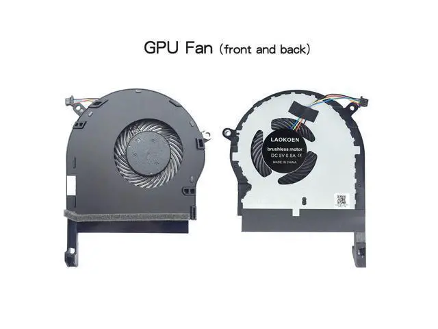 Alt view image 5 of 5 - New Replacement Cooling Fans for FX504 FX80G ZX80G FX80GE FX80FE Series Laptop CPU+GPU Fan One Pair