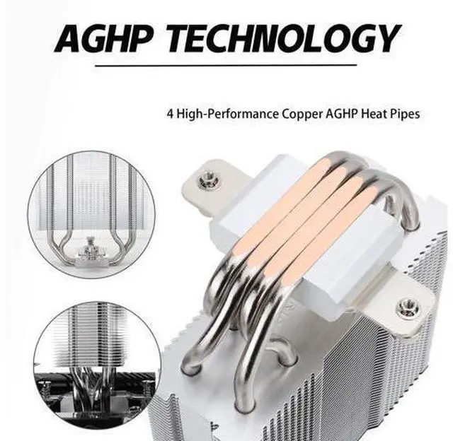 Alt view image 3 of 5 - Thermalrlght AssassinX120 SE ARGB CPU Air Cooler, 4 Heat Pipes, TL-C12C-S PWM Quiet Fan CPU Cooler with S-FDB Bearing, for AMD AM4 AM5/Intel LGA 1700/1150/1151/1200,PC Cooler