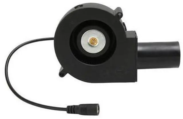 Main image of 120mm Mini Blower Fan, DC 12V Mini Blower Fan with Speed Control for Receiver DVR, Inflatable Replacement Fan for Modem Cooling
