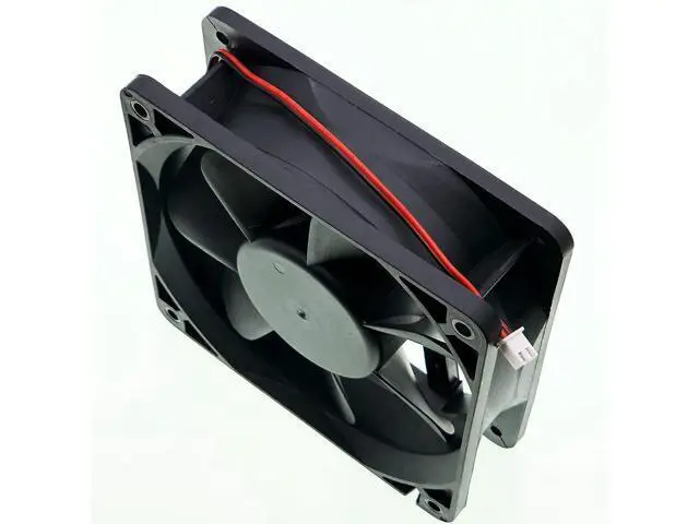 Alt view image 4 of 5 - for MQ12038HBL DC24V 0.35A 12CM Cooling Fan DC AXIAL Fan Silent Cooling Fan 2-Pin 2-Wire