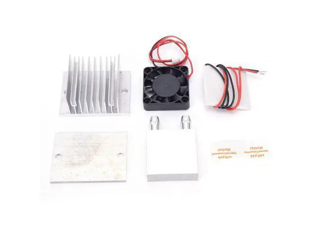 Alt view image 3 of 5 - TEC1-12706 Thermoelectric Cooler Peltier Plate Module 70W High Efficiency Water Cooling System Kit for CPU Cooling Heatsink and DIY Projects