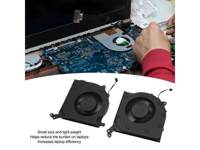 Alt view image 5 of 5 - Legion 5 15IMH05/15ARH05 Laptop CPU & GPU Cooling Fan, 4 Pin DC 5V