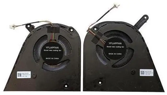 Alt view image 2 of 2 - YFLAPFAN New CPU GPU Cooling Fans Compatible with ASUS Vivobook Pro 15x OLED K6501ZM M6501R RTX30 Series Laptop DC12V (1 Pair)