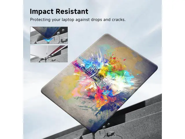 Alt view image 5 of 5 - Funut for MacBook Air 13.6 inch Case 2025 2024 2023 2022 Release M2 M3 M4 A3240 A3113 A2681, Funut Plastic Laptop Hard Shell Case & Keyboard Cover for M2 M3 M4 MacBook Air 13 inch, 11Creative Lamp