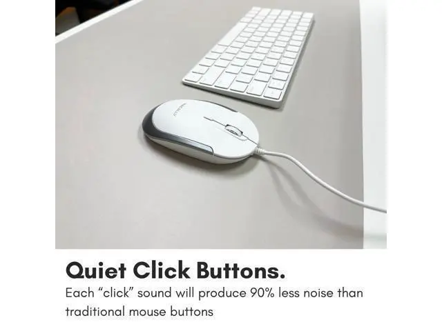 Alt view image 5 of 5 - Macally Wired USB C Mouse for Mac & Windows - 3 Button & Scroll Wheel USB Type C Mouse - Comfortable Ambidextrous Design - Compact Wired Mouse with Optical Sensor & DPI Switch 800/1200/1600/2400