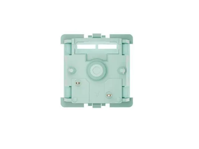 Alt view image 4 of 5 - Gateron Jade Mint Keyboard Switches, Linear RGB LED 5 Pin 22mm Dual-Stage Spring Factory Pre-lubed 55gf Switches for Mechanical Keyboard(90PCS)