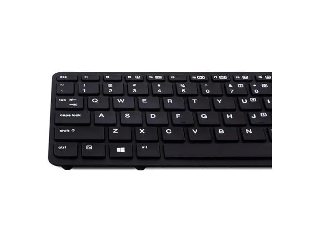 Alt view image 3 of 5 - SUNMALL Laptop Keyboard Replacement with Backlit (Without Pointer) Compatible with HP EliteBook 840 G1 G2 / 850 G1 G2 / 745 G1 G2/HP ZBook 14 Series Laptop US Layout (with Black Frame)