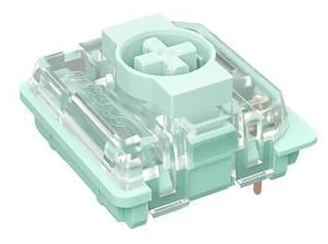 Main image of GATERON Jade Low Profile Keyboard Switches, 65gf 3 Pin Tactile Pre-lubed Switches RGB LED for MX Mechanical Keyboard(72PCS)