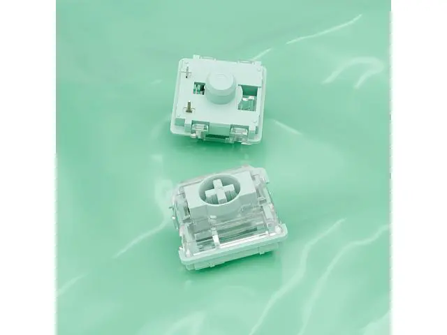 Alt view image 3 of 5 - GATERON Jade Low Profile Keyboard Switches, 65gf 3 Pin Tactile Pre-lubed Switches RGB LED for MX Mechanical Keyboard(72PCS)