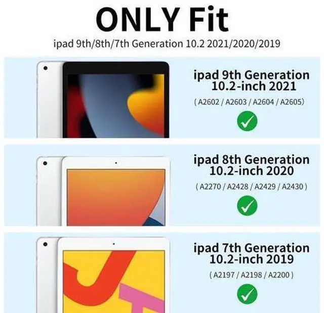 Alt view image 4 of 5 - Keyboard Case for iPad 9th/8th/7th Generation 10.2 Inch 2021/2020/2019, Soft TPU Back Stand Cover Smart Case with Pencil Holder, Magnetically Detachable Wireless Bluetooth Keyboard, Pink