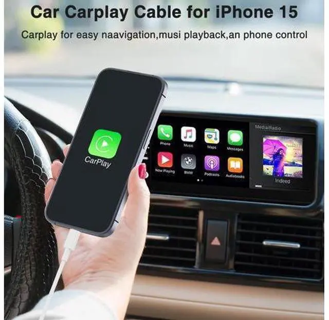 Alt view image 2 of 5 - Car Carplay Cable for iPhone 17 16 15 Charger Cord,4 Pack 6FT USB A to USB C Cable for iPhone 17 Pro Max/16 Pro/15 Plus Charger,USB C Car Charger for Apple 17 Air/16 Pro Max/16e/15-Colored