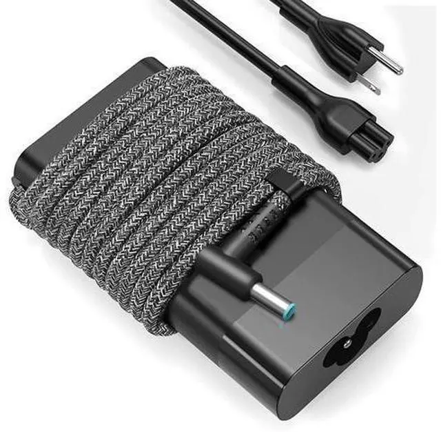 Main image of WZXHU New Slim 65W Laptop Charger Compatible with HP Probook 450 650 640 G5 G4 G6 G7, EliteBook 840 850 G3 G4 G5 G8 G9, Pavilion Envy Spectre x360, Notebook 15 Blue Tip Power Cord AC Adapter