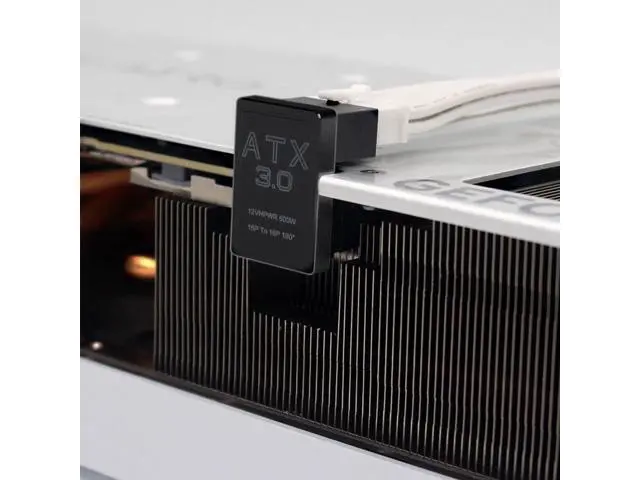 Alt view image 5 of 5 - chenyang ATX3.0 PCI-E 5.0 12VHPWR 16Pin Power Modular Change Direction Adapter UP Angled 360 Degree for 4080 5090TI Graphics Card
