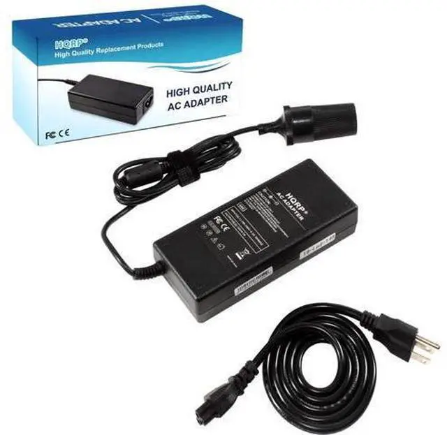 Main image of HQRP Powerful 84W Car Charger Converter 120V AC to 12V DC Adapter Power Supply Cord Compatible with Engel Portable Refrigerator-Freezer Model MD14F, Car Lighter Socket Power Supply