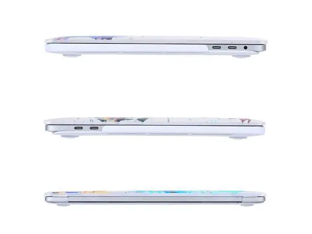 Alt view image 4 of 5 - MOSISO Compatible with MacBook Pro 13 inch Case M2 2025, 2024, 2023-2016 A2338 M1 A2251 A2289 A2159 A1989 A1708 A1706, Plastic Pattern Hard Shell Case Cover&Keyboard Cover&Screen Protector, World Map