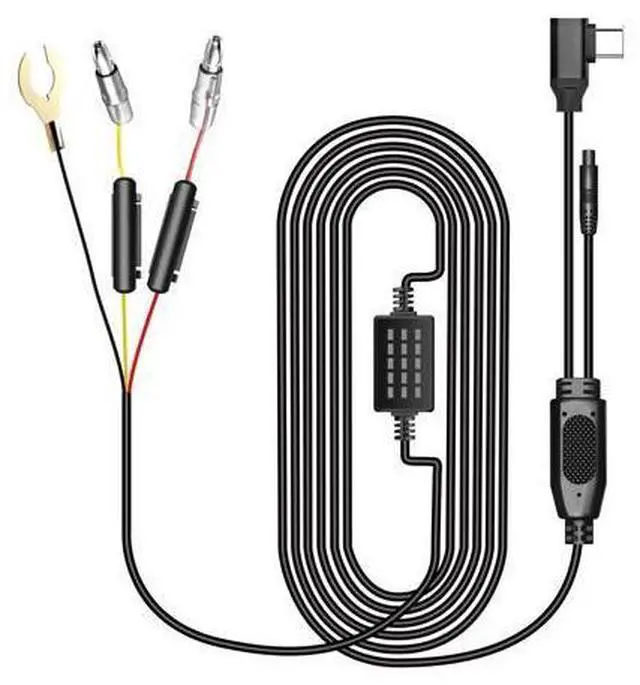 Main image of Mirror Dash Cam Hardwire Kit for INSEETECH 10.88" 3-Channel Mirror Dash Cam, 24H Parking Mode Monitoring, 12-24V to 5V, Mini USB, Low Voltage Protection to Prevent Battery Power Outages