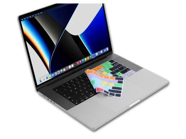 Alt view image 4 of 5 - XSKN Ableton Live Shortcuts US Version Keyboard Silicone Skin Cover Fits for Apple Since 2021 Released MacBook Air MacBook Pro 13.6 15.3 14.2 16.2 Inch with M1 M2 M3 M4 Chip and Touch ID