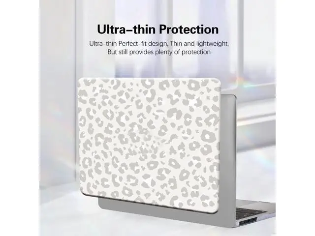 Alt view image 4 of 5 - Funut for MacBook Pro 14 inch Case 2025-2021 M4 M3 M2 M1 A3112 A3185 A3401 A2918 A2992 A2779 A2442, Plastic Hard Shell Case & Keyboard Cover for MacBook Pro 14", Leopard Print